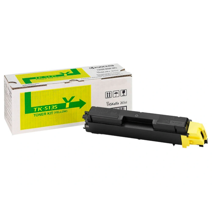 KYOCERA TK5135Y TASKalfa 265ci Toner amarillo 3