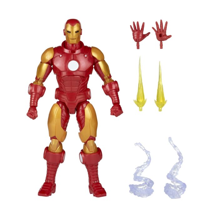 Hasbro Figura Marvel Legends Iron Man - Figura articulada de PVC 15 cm con cabeza y manos opcionales 2 Hasbro Figura Marvel Legends Iron Man - Figura articulada de PVC 15 cm con cabeza y manos opcionales 2