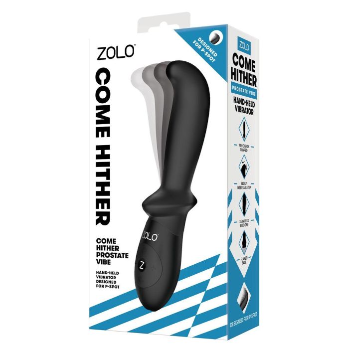 Vibrador Anal Negro Zolo Negro 1