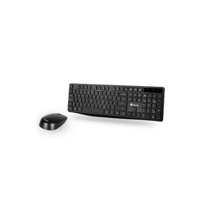 NGS ALLUREKIT Teclado y Ratón Inalámbricos 2.4GHz con Teclas Multimedia, Ratón Óptico 1200 DPI y Diseño Compacto Slim 1 NGS ALLUREKIT Teclado y Ratón Inalámbricos 2.4GHz con Teclas Multimedia, Ratón Óptico 1200 DPI y Diseño Compacto Slim 1