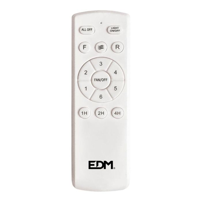 Edm Mando a Distancia Recambio para Ventiladores 33831 y 33832 - Compatible con Modelos Específicos