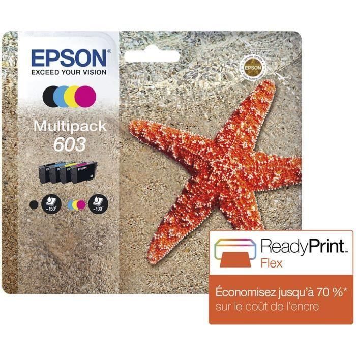 Epson Tinta Multipack Bk - C - M - Y Xp-2100, 3100, 4100 - Wf-2830Dwf, 2850Dw - Nº 603