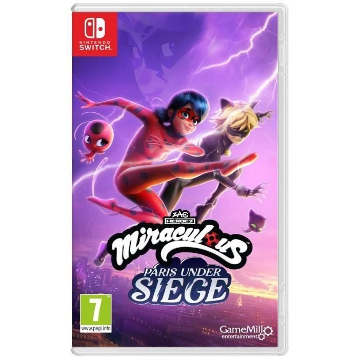Just For Games 5060968302146 Miraculous Paris Under Siege - Juego para Nintendo Switch Just For Games 5060968302146 Miraculous Paris Under Siege - Juego para Nintendo Switch