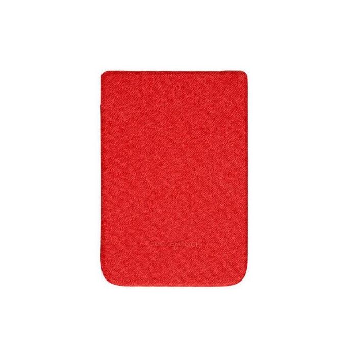 Pocketbook readers Funda Shell Series Rojo para Basic 4, Basic Lux 4, Basic Lux 2, Touch Lux 4, Touch Lux 5, Touch HD 3, Color 1