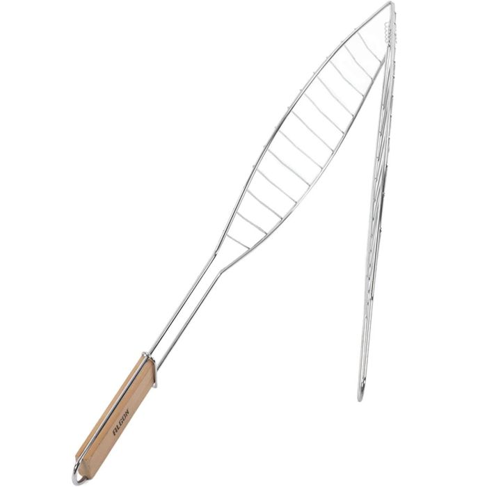 Parrilla BBQ para Pescado Cr-Wood 40x15 cm - Algon BBQ (12 Unidades) 4 Parrilla BBQ para Pescado Cr-Wood 40x15 cm - Algon BBQ (12 Unidades) 4