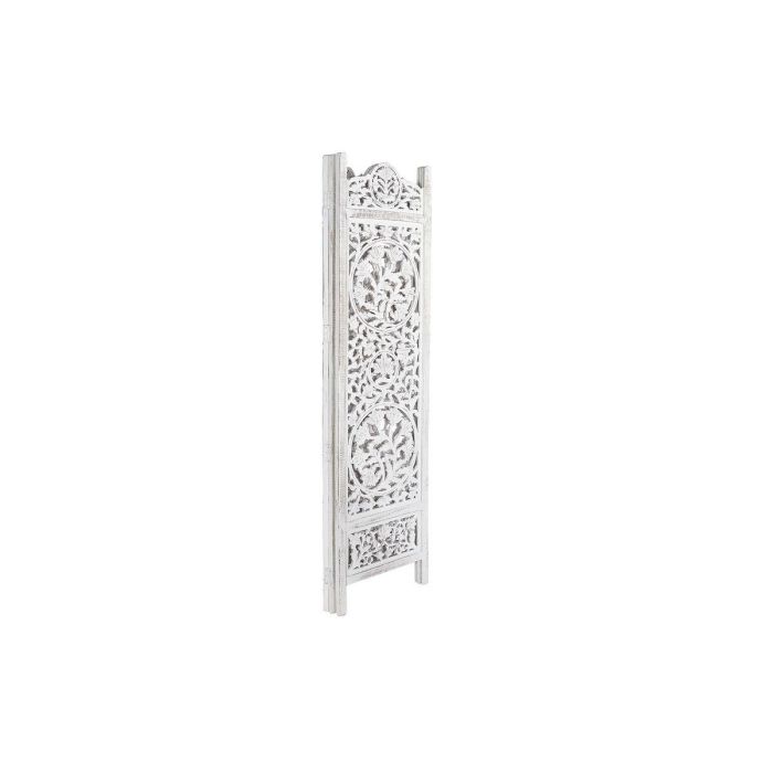 Biombo DKD Home Decor Blanco Madera de mango Madera MDF 150 x 2 x 180 cm 3 Biombo DKD Home Decor Blanco Madera de mango Madera MDF 150 x 2 x 180 cm 3