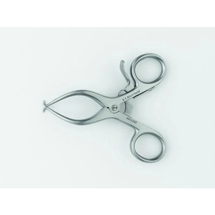 Retractor Gelpi Mini Curvo 9 cm-4,5 cm A=15 mm