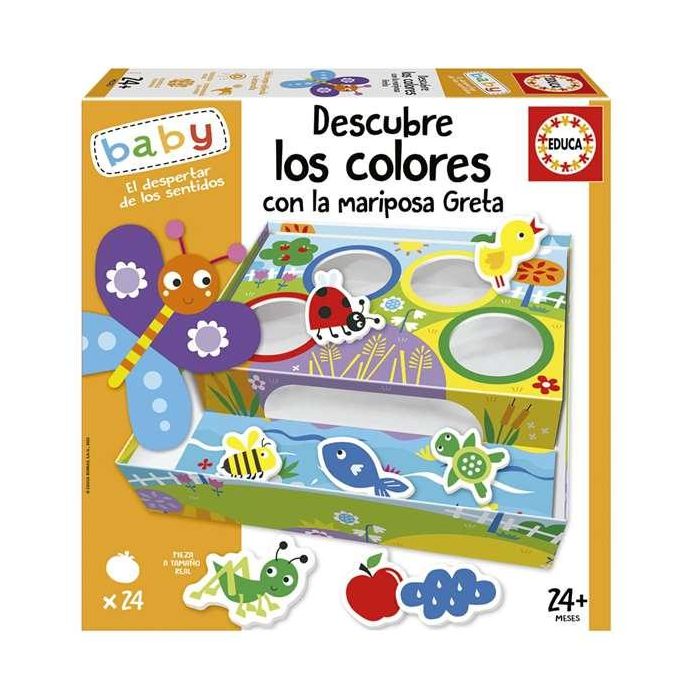 Juego descubre los colores con la mariposa greta Juego descubre los colores con la mariposa greta
