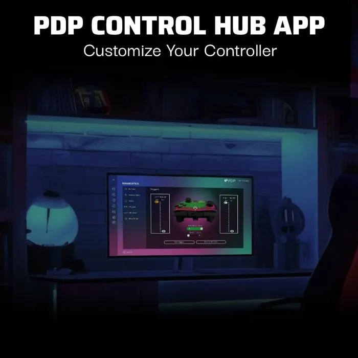 PDP Rematch Glow Advanced Gamepad - Xbox One | Space Dust