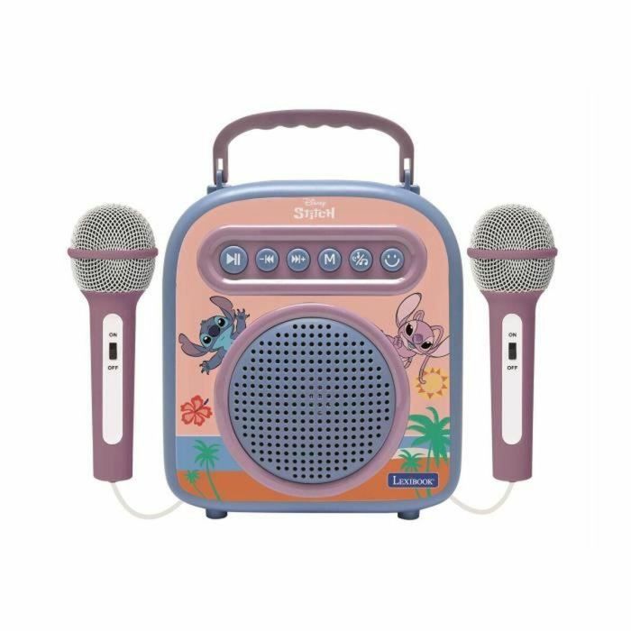 Lexibook LEX3380743111759 Altavoz Bluetooth Stitch con Micrófonos 4 Lexibook LEX3380743111759 Altavoz Bluetooth Stitch con Micrófonos 4