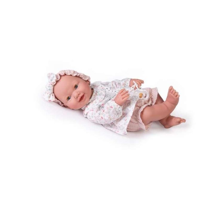 Muñeca recién nacida mia, hace pipi con mochila para ti. 42 cm. incluye mochila y biberon Muñeca recién nacida mia, hace pipi con mochila para ti. 42 cm. incluye mochila y biberon