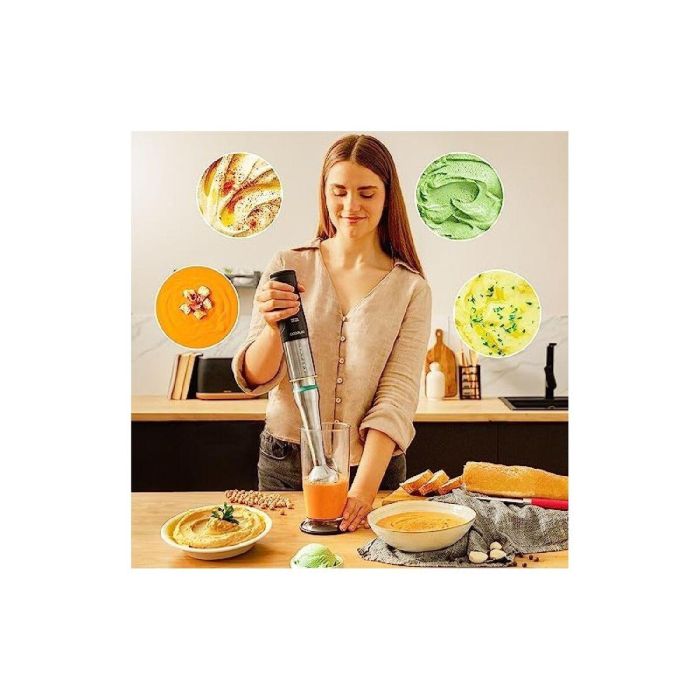 Batidora de Mano Cecotec Katana 12 Jar B 1200 W Negro 1 Batidora de Mano Cecotec Katana 12 Jar B 1200 W Negro 1