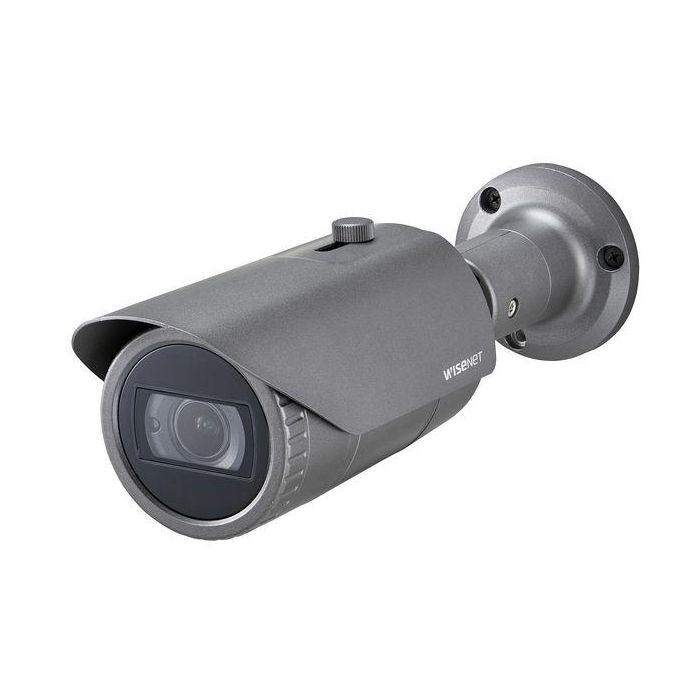 Hanwha Cámara AHD bullet 2M 3.2-10mm antivandálica IR30 WDR IK10 IP66 coxitron coax 12/24V Wisenet 1