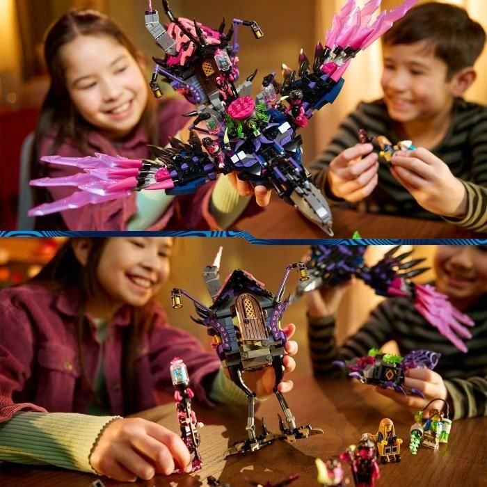 LEGO DREAMZzz 71478 El Cuervo de Medianoche de la Bruja Pesadilla - Set modular 4 LEGO DREAMZzz 71478 El Cuervo de Medianoche de la Bruja Pesadilla - Set modular 4
