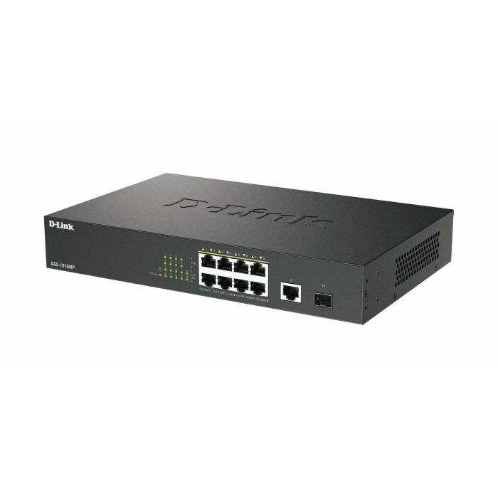 D-Link Switch DGS-1010MP E 10 Puertos Gigabit Ethernet con PoE, No Administrado 6 D-Link Switch DGS-1010MP E 10 Puertos Gigabit Ethernet con PoE, No Administrado 6