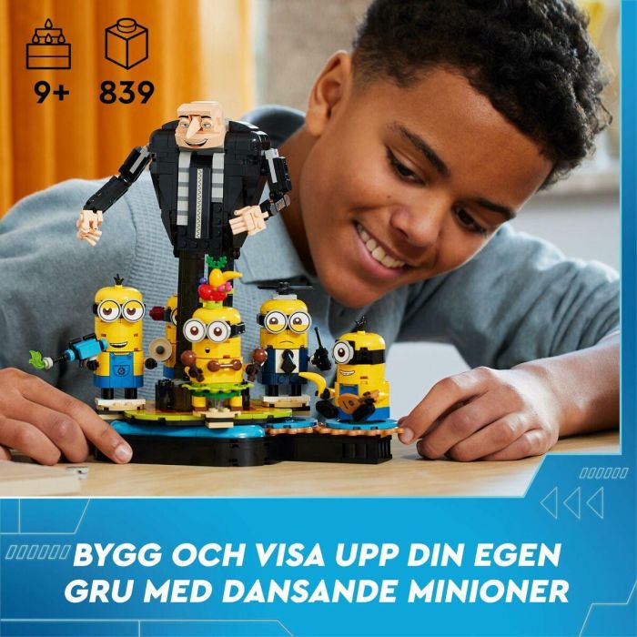 LEGO Gru Mi Villano Favorito - Set 75582 con Figura de Gru y Minions Bailando 18 LEGO Gru Mi Villano Favorito - Set 75582 con Figura de Gru y Minions Bailando 18