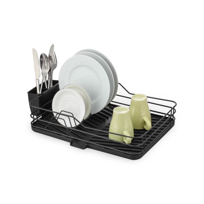 Escurreplatos de metal con bandeja Quttin 43.5 cm (4 Unidades) 8 Escurreplatos de metal con bandeja Quttin 43.5 cm (4 Unidades) 8