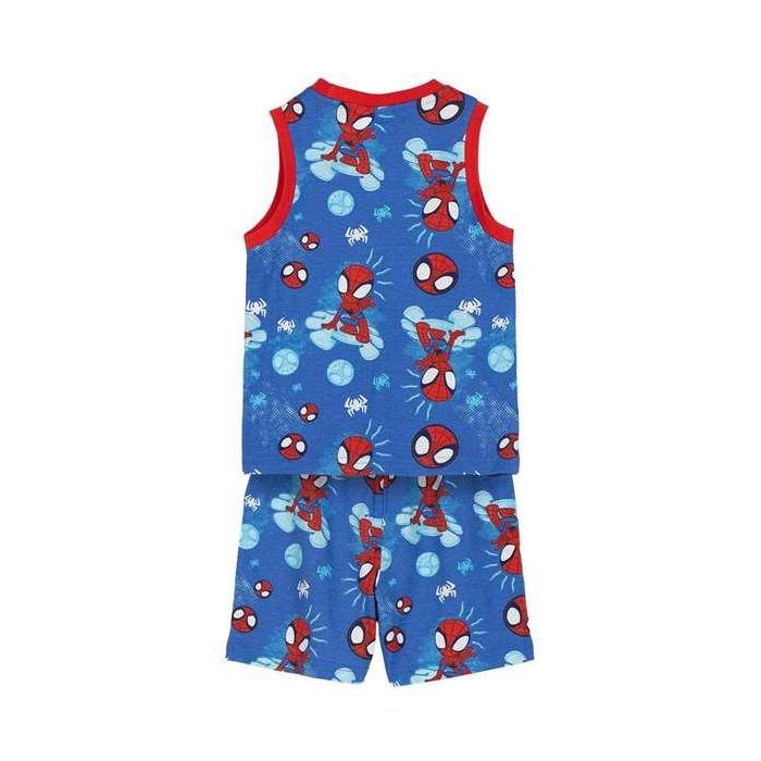 Pijama corto single jersey spidey 4 años 1