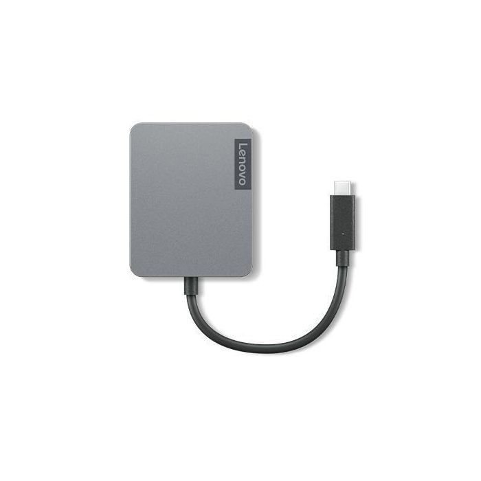 Lenovo USB-C Travel Hub Gen2 – Adaptador portátil para monitor, red y USB 0 Lenovo USB-C Travel Hub Gen2 – Adaptador portátil para monitor, red y USB 0