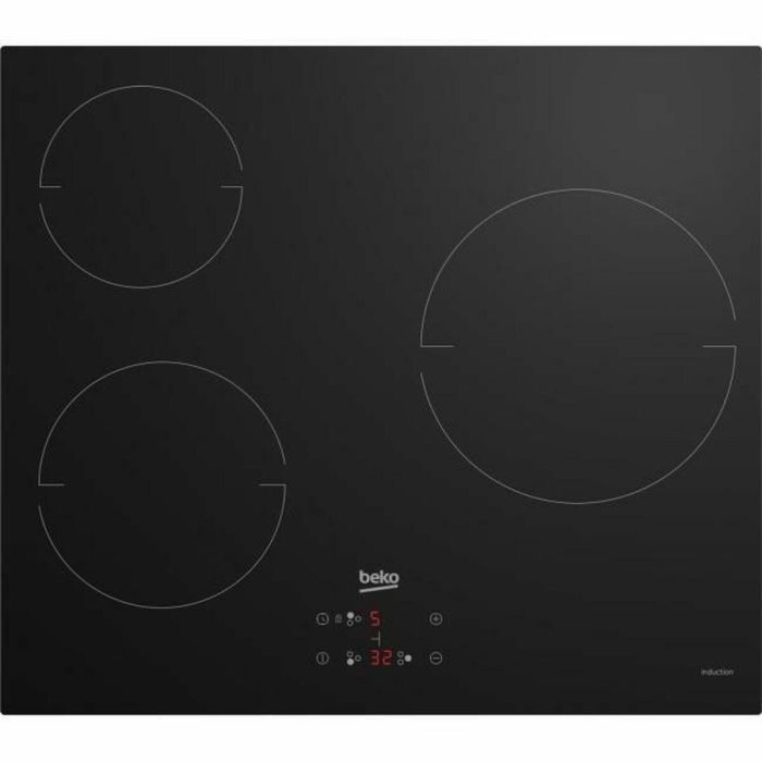Beko HIC63400 Placa vitrocerámica 3 fuegos 60 cm