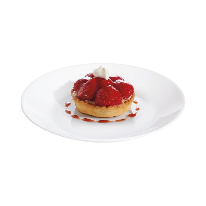 Plato de Postre Luminarc Zelie Blanco Vidrio Ø 18 cm (12 Unidades) 3