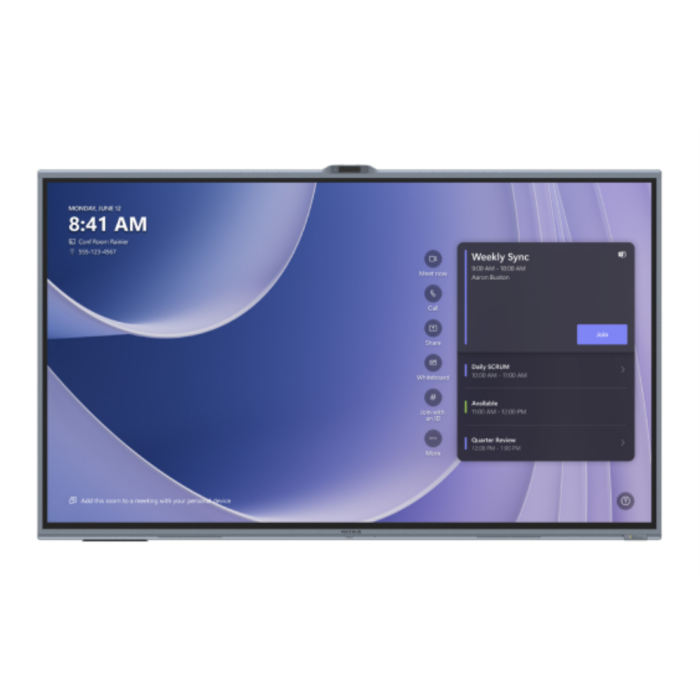 MAXHUB V865T Pantalla para Sala de Reuniones 86" 4K UHD (3840x2160) VA Wi-Fi 6 Bluetooth Negro