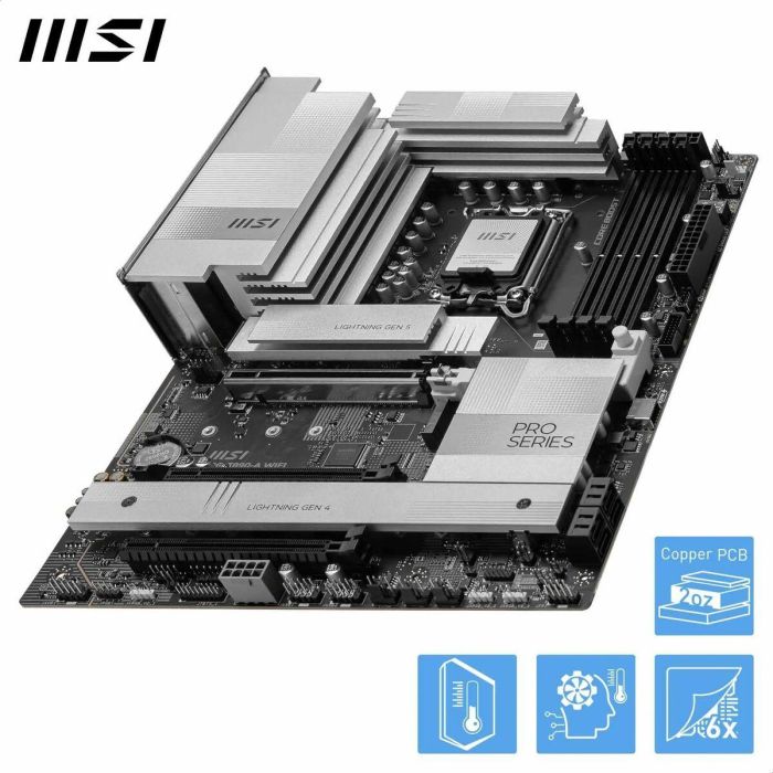 Placa base - MSI - PRO Z890-A WiFi 16 Placa base - MSI - PRO Z890-A WiFi 16