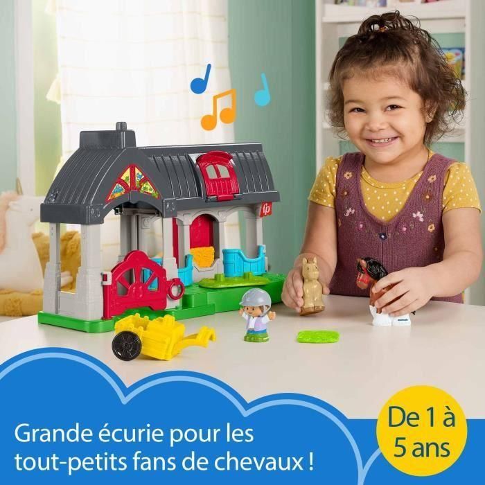 FISHER-PRICE Little People-La cuadra de los Merry Horses con 6 elementos - Fisher-Price - HWR84 2 FISHER-PRICE Little People-La cuadra de los Merry Horses con 6 elementos - Fisher-Price - HWR84 2