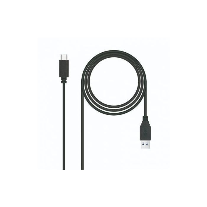 Cable USB 3.1 Tipo-C Nanocable 10.01.4000/ USB Tipo-C Macho - USB Macho/ 50cm/ Negro Cable USB 3.1 Tipo-C Nanocable 10.01.4000/ USB Tipo-C Macho - USB Macho/ 50cm/ Negro
