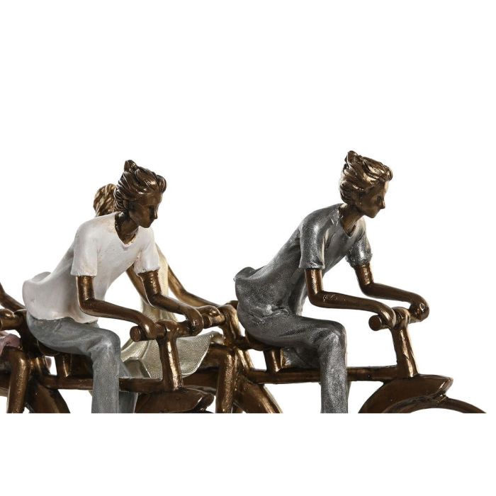 Figura Moderno DKD Home Decor Rosa Blanco 9.5 x 23 x 27 cm (2 Unidades) 1 Figura Moderno DKD Home Decor Rosa Blanco 9.5 x 23 x 27 cm (2 Unidades) 1