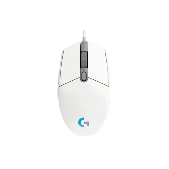 Logitech G102 Lightsync Ratón Gaming Óptico Cableado USB Blanco con RGB 1