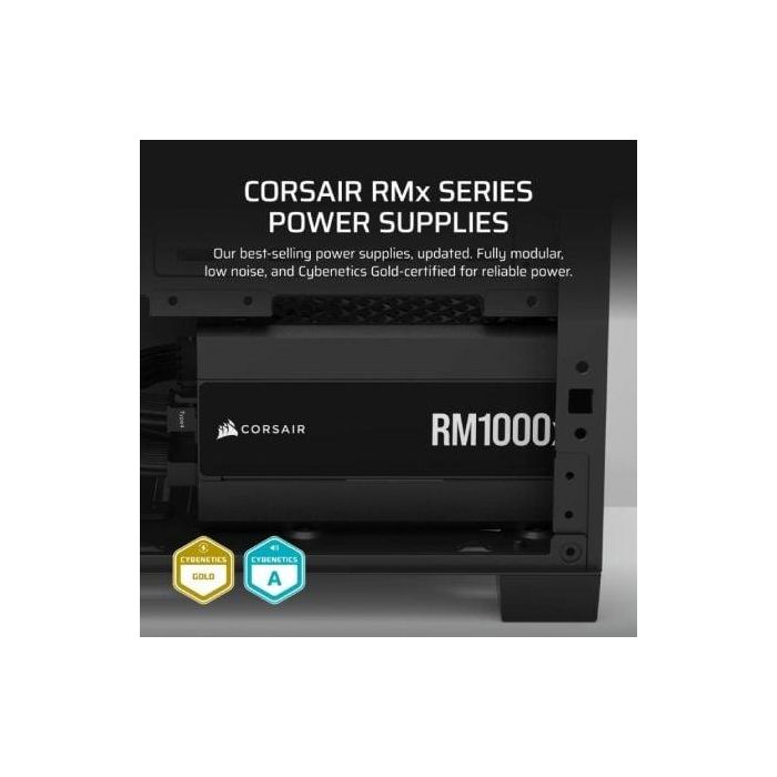Corsair RM1000x Fuente de Alimentación PC 1000W Modular 80 Plus Gold ATX 2.4 1 Corsair RM1000x Fuente de Alimentación PC 1000W Modular 80 Plus Gold ATX 2.4 1
