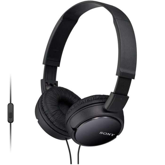 Sony Auriculares MDRZX110APB Negro Plegable con Micrófono 1