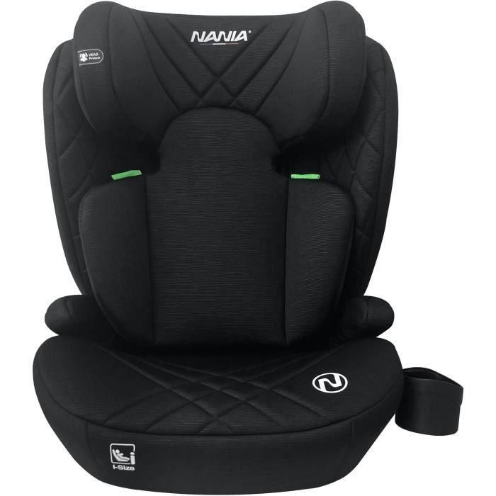 Silla de coche Isofix - NANIA - BARI - Grupo 2/3 - Talla I - Negra 3 Silla de coche Isofix - NANIA - BARI - Grupo 2/3 - Talla I - Negra 3