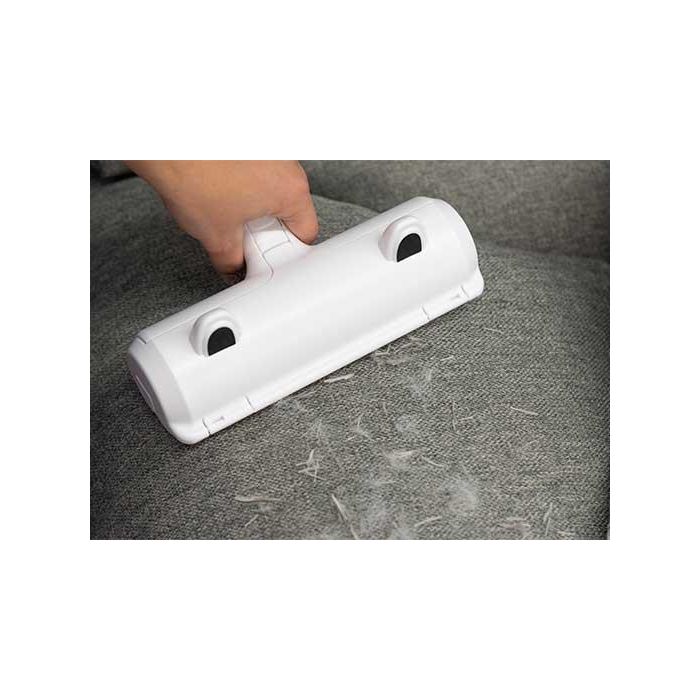 Rodillo Quitapelos Mascow para Mascotas 19.5x8x21 cm - Blanco (12 Unidades) 1 Rodillo Quitapelos Mascow para Mascotas 19.5x8x21 cm - Blanco (12 Unidades) 1