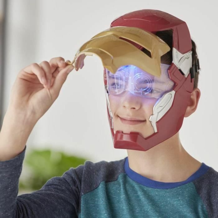 Hasbro Mascara Iron Man con Efectos de Luces - Inspirada en los Vengadores 1 Hasbro Mascara Iron Man con Efectos de Luces - Inspirada en los Vengadores 1