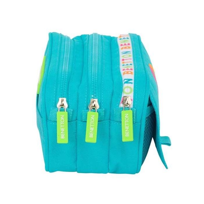Safta Portatodo Triple Big Benetton Summer 21,5x10x8cm 2 Safta Portatodo Triple Big Benetton Summer 21,5x10x8cm 2