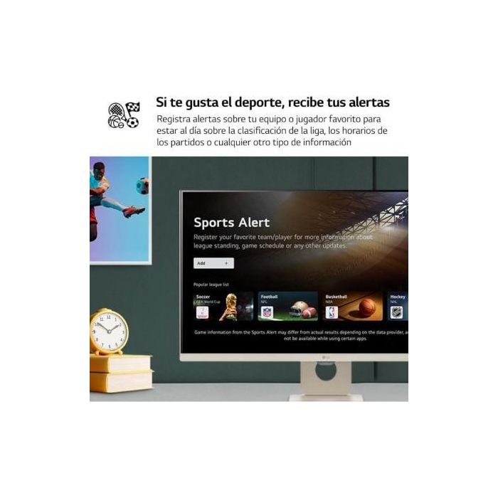 LG 32SR50F-W MyView Smart Monitor 31.5" Full HD IPS webOS23. TV Inteligente Multimedia Blanco, perfecto para Home Office y Streaming. 3 LG 32SR50F-W MyView Smart Monitor 31.5" Full HD IPS webOS23. TV Inteligente Multimedia Blanco, perfecto para Home Office y Streaming. 3
