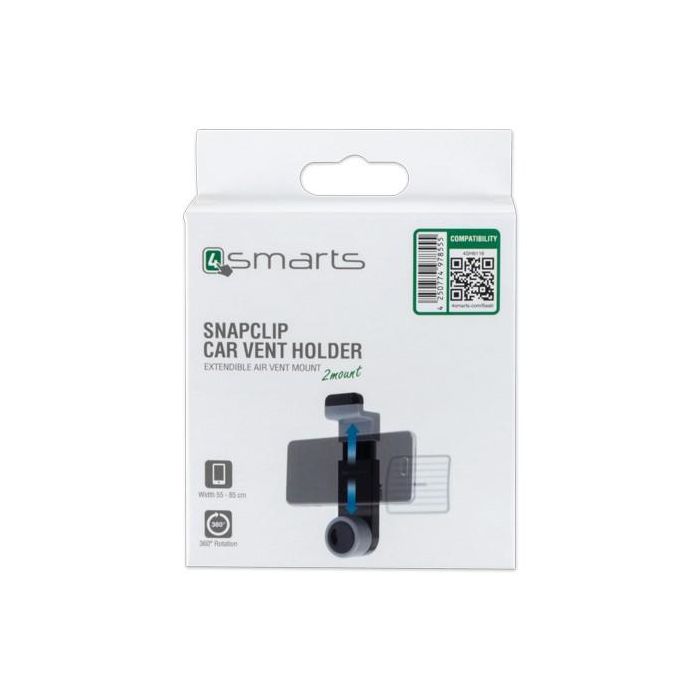 4smarts Kfz-Halter fr Lftungsschlitze schwarz 1 4smarts Kfz-Halter fr Lftungsschlitze schwarz 1