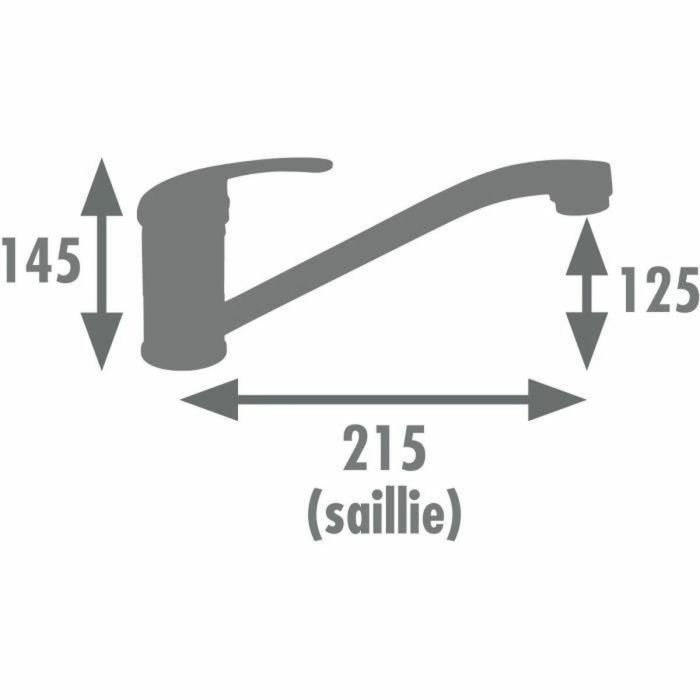 Edouard Rousseau GEN1695063113526 Mezclador de cocina ATHENA Cromo 1 Edouard Rousseau GEN1695063113526 Mezclador de cocina ATHENA Cromo 1