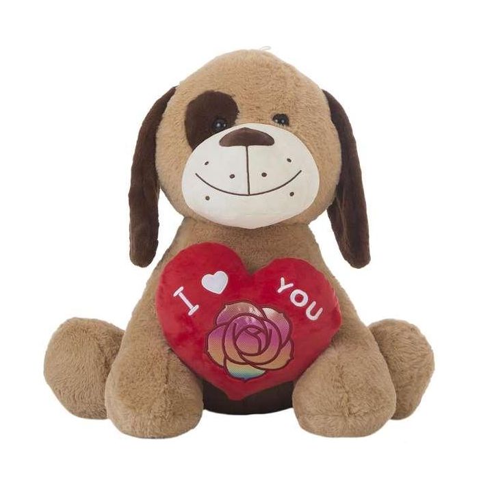 Peluche perrito amour corazón 32 cm Peluche perrito amour corazón 32 cm