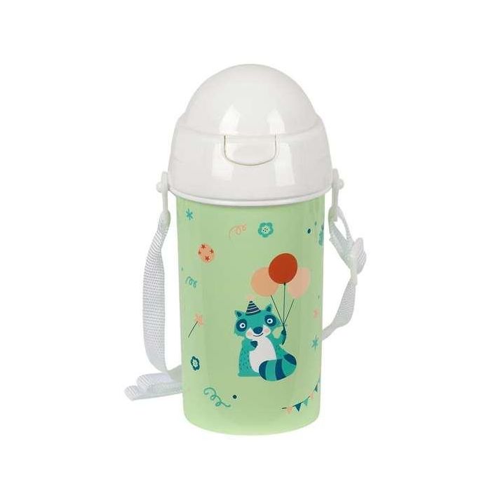 Botella de Agua Safta Fiesta Verde PVC 500 ml 0 Botella de Agua Safta Fiesta Verde PVC 500 ml 0