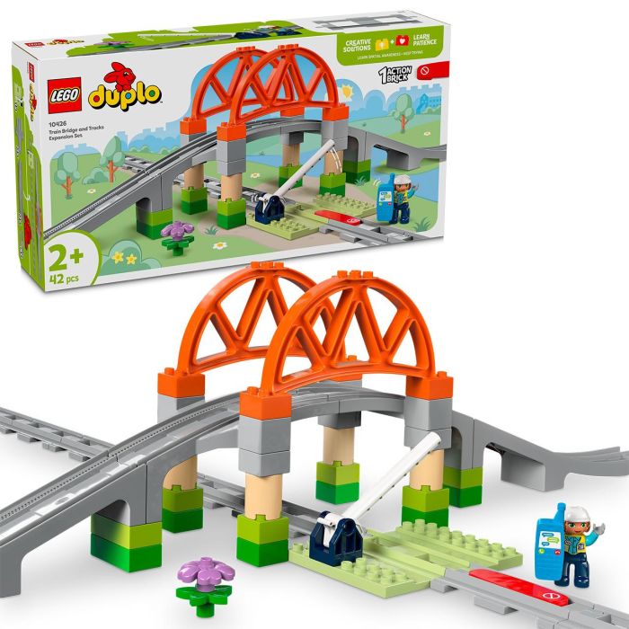 Set Expansión: Puente Y Vías Ferroviarias 10426 Lego Duplo