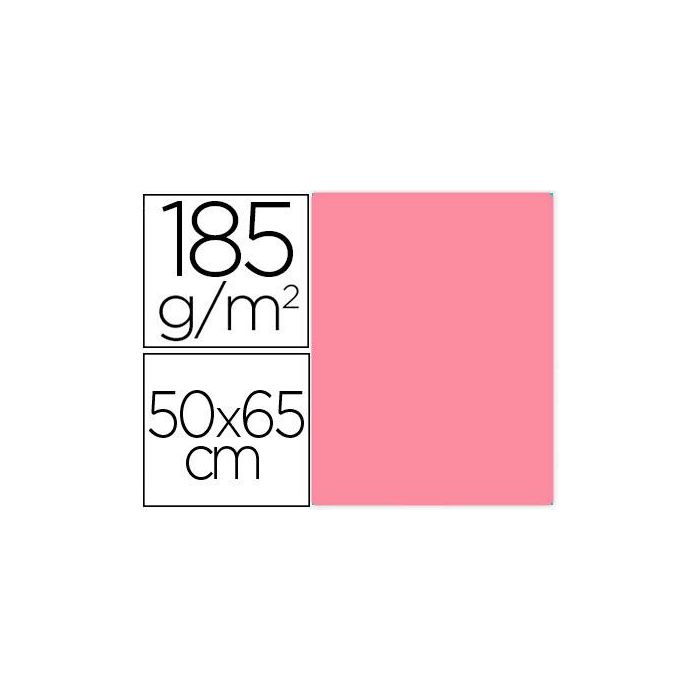 Iris Cartulina 50x65 cm 185 gr Rosa Chicle -25U-