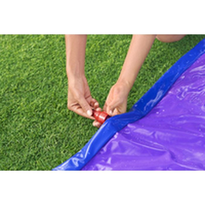Bestway Pista Deslizante con Rampa de Salto Doble 488x138 cm +3 Años Jardin 52364 19