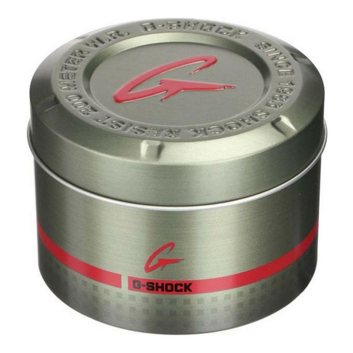 G-Shock GA1001A2ER Reloj de Hombre Cronógrafo de Cuarzo Analógico-Digital con Dial y Brazalete de Resina Negros 20 ATM 1