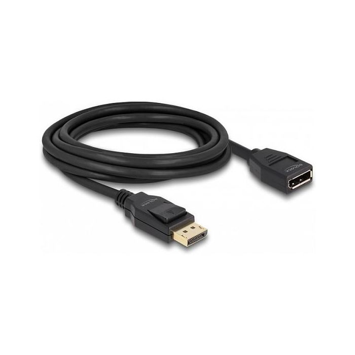 DeLOCK Cable Alargador DisplayPort 1.2 3 m (DisplayPort Macho a Hembra) 4K 60 Hz, 3840 x 2160 Pixeles, 21.6 Gbit/s 0 DeLOCK Cable Alargador DisplayPort 1.2 3 m (DisplayPort Macho a Hembra) 4K 60 Hz, 3840 x 2160 Pixeles, 21.6 Gbit/s 0