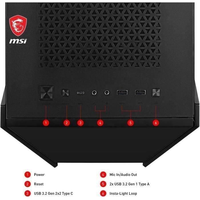 Caja de PC - MSI - MEG PROSPECT 700R 4