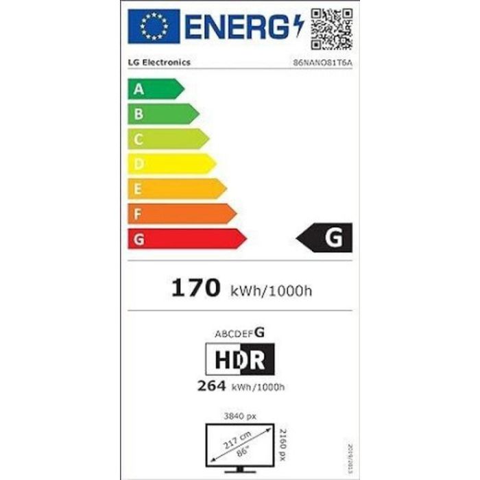 Smart TV LG 86NANO81T6A 4K Ultra HD NanoCell 86" 3 Smart TV LG 86NANO81T6A 4K Ultra HD NanoCell 86" 3