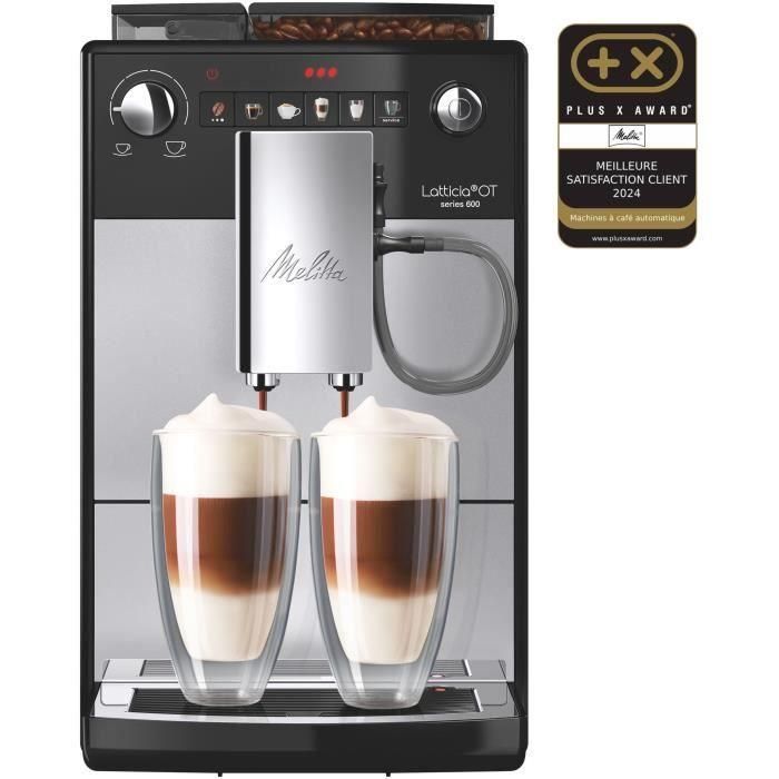 Cafetera automática - MELITTA - Latticia OT F300-101 - Plata